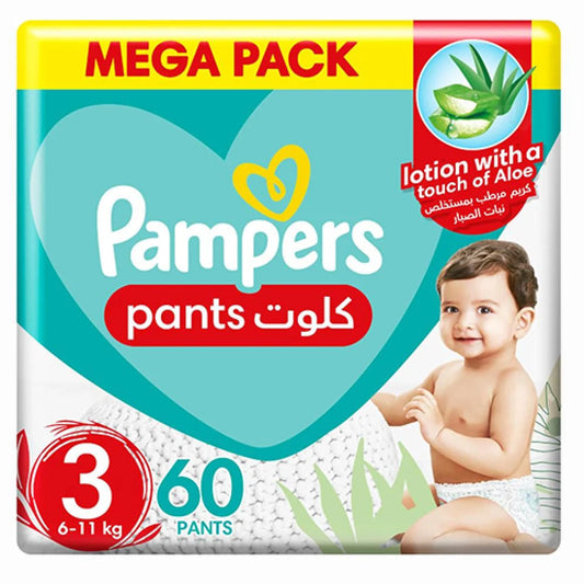 PAMPERS 3 PANTS (6-11KG) 60 15%