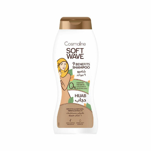 Cosmaline Soft Wave Hijab Sulfate-Free Shampoo 400 ml