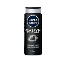 Nivea Men Active Clean 3in1 Shower gel 500ml