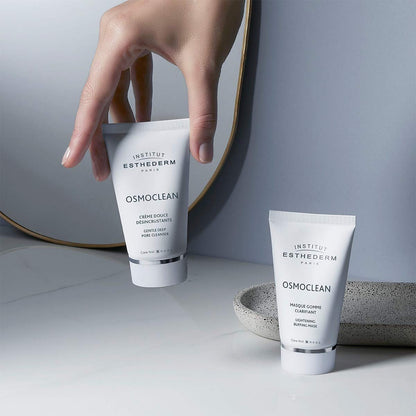 Tube de 75 ml d'Esthederm Osmoclean Gentle Deep Pore Cleanser, nettoyant doux purifiant en profondeur