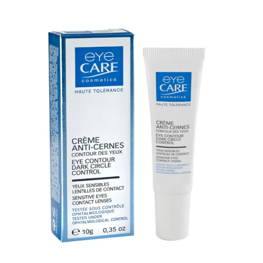 Eye Care Cosmetics Anti-Dark Circle Cream – 10g tube for sensitive eyes, reduces dark circles and signs of fatigue.