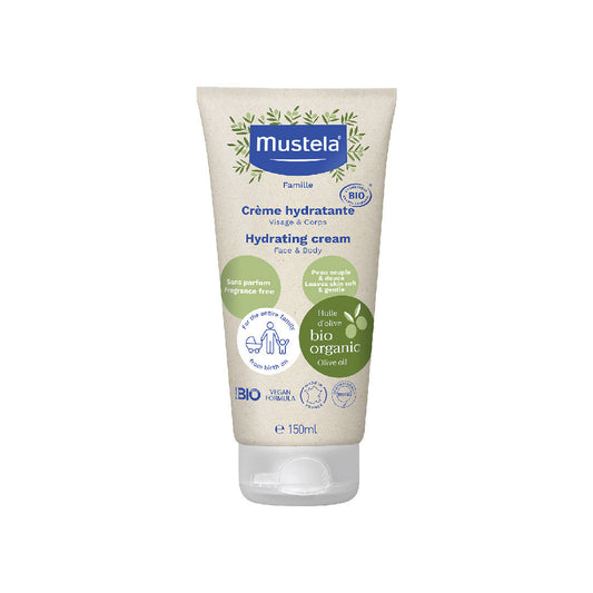 Mustela Certified Organic Hydrating Cream 150 ml