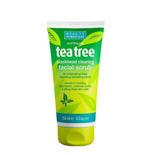 Beauty Formulas Tea Tree Facial Scrub 150ml