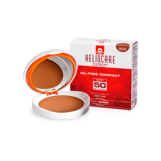 Heliocare Compact Oil Free SPF50+ Brown 10g