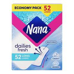 Nana Dailies fresh and protect 52 long liners