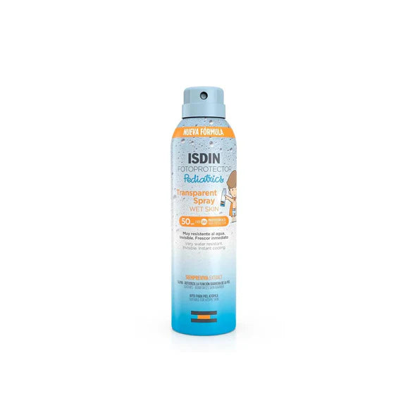 Isdin Fotoprotector Pediatrics Transparent Spray Wet Skin SPF50+ 250ml