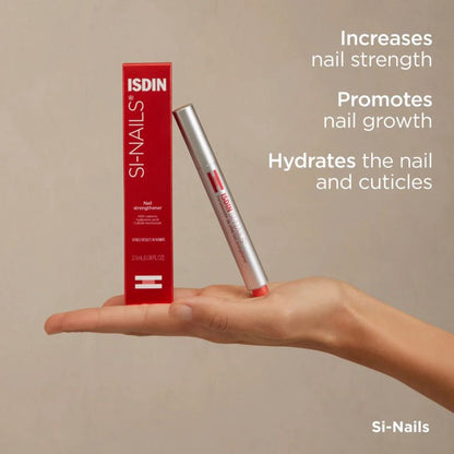 ISDIN Si-Nails Nail Strengthener – Pen-style treatment that strengthens and nourishes nails while hydrating cuticles.