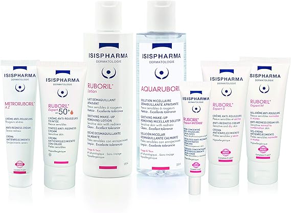Isispharma AquaRuboril Micellar Solution – Soothing Micellar Water for Redness-Prone Skin