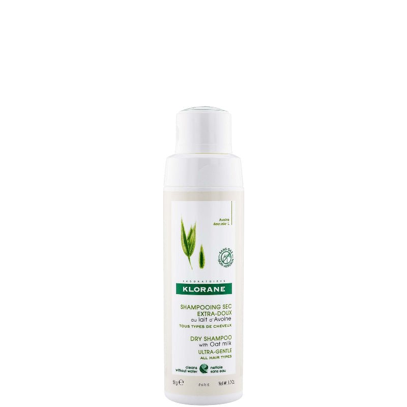 Klorane Extra‑Gentle Dry Shampoo with Oat Milk – light-colored 