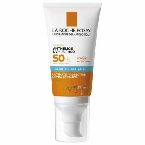 La Roche‑Posay Anthelios UVMune 400 Hydrating Cream SPF50+ 50 ml – crème solaire hydratante haute protection pour peau sensible
