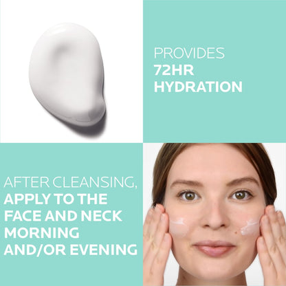 La Roche-Posay Hydraphase HA Rich – Soin hydratant riche à l’acide hyaluronique, apaise et repulpe les peaux sèches et sensibles