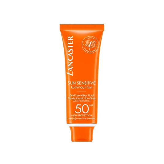 Lancaster Sun Sensitive Luminous Tan Oil-Free Milky Fluid – gentle sun protection for sensitive skin