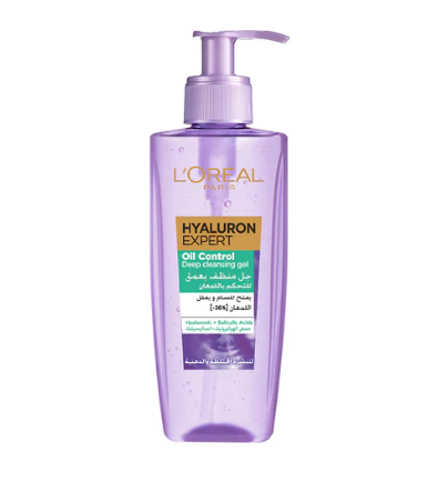 L'Oreal Hyaluron Expert Oil Control Cleansing Gel 200 ml