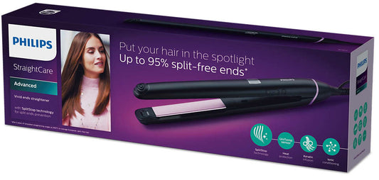 Philips Straight Care Advanced Vivid Ends Straightener