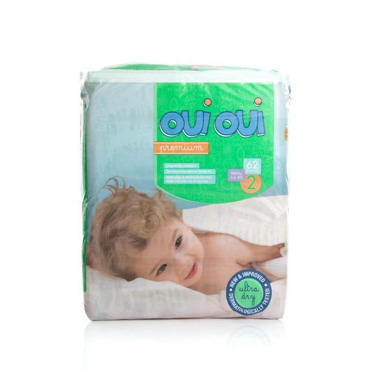 OUI OUI RUSH 2 (3-6 KG) 30 DIAPERS