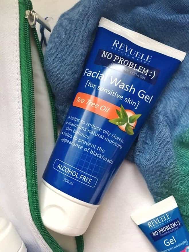 Revuele No Problem Facial Wash Gel with Tea Tree Oil in Skincare Routine – Anti-Blemish Face Wash