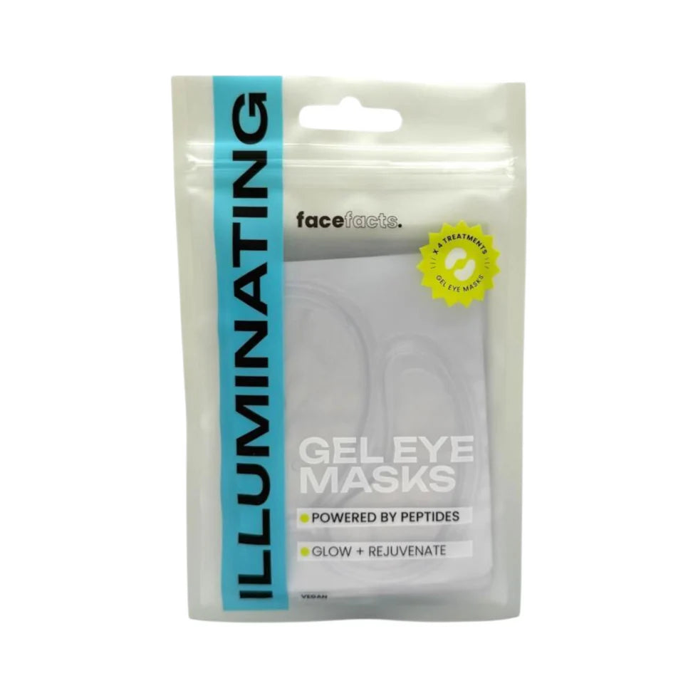 FACE FACTS ILLUMINATING GEL EYE MASKS