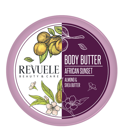 Revuele Body Butter African Sunset Almond & Shea