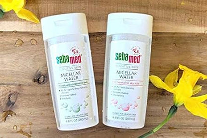 Sebamed Micellar Water Normal‑Dry Skin in Night Routine – Soothing Makeup & Impurities Remover