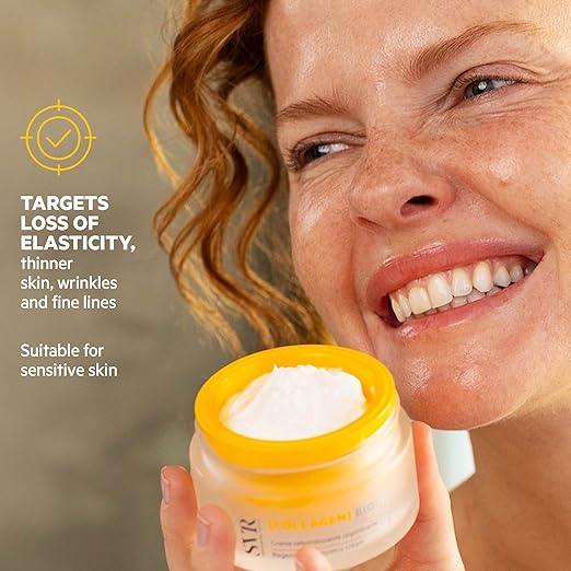 Texture de la crème SVR [Collagen] Biotic – soin anti-âge raffermissant au collagène