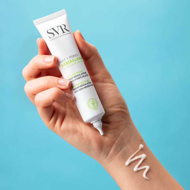 SVR Sebiaclear Mat+Pores 40ml – mattifying moisturizer for oily and combination skin