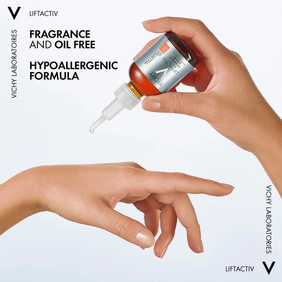 Vichy Liftactiv Supreme Vitamin C Serum 20 ml – 15% pure vitamin C, anti-aging serum for all skin types, fragrance-free