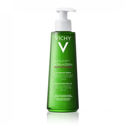 VICHY Normaderm Phytosolution Purifying Gel – Intensive cleansing for oily, blemish-prone skin, 400 ml